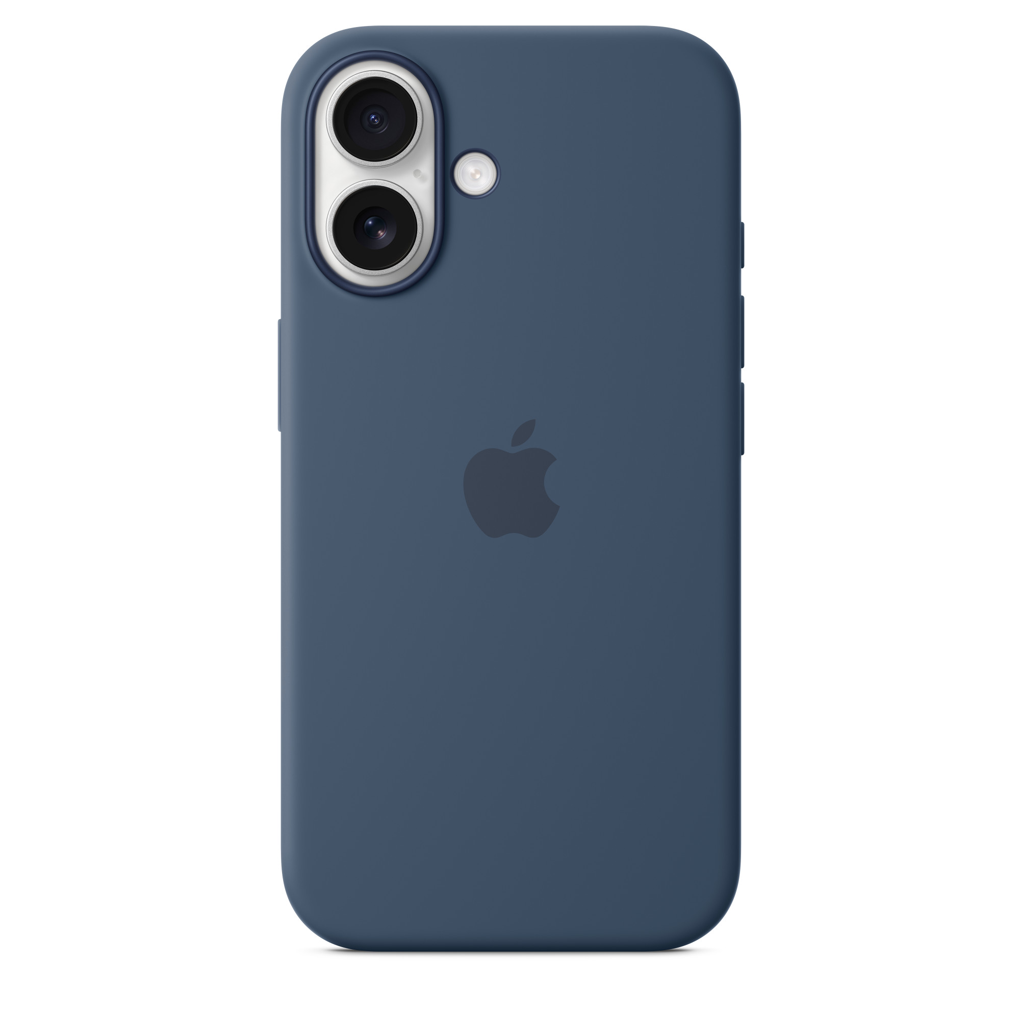 iPhone 16 Silicone Case with MagSafe - Denim