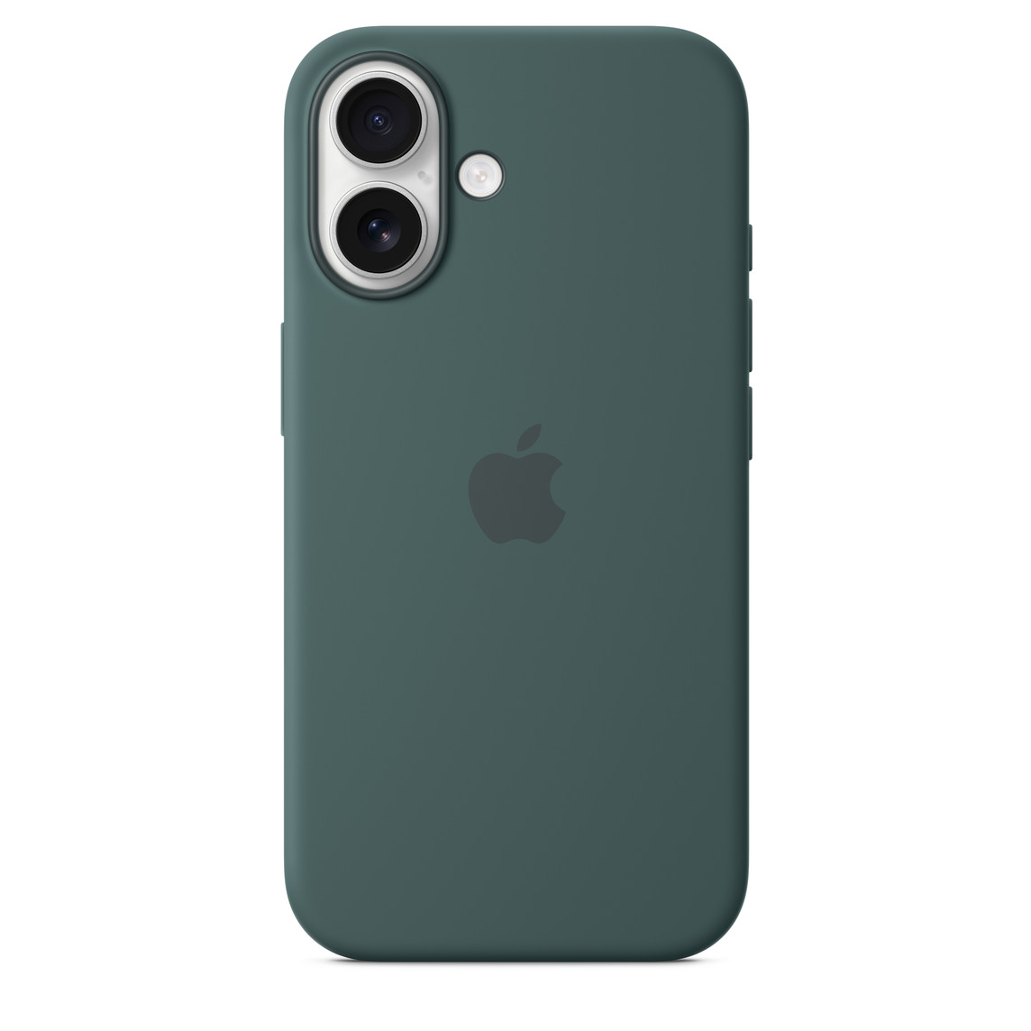 iPhone 16 Silicone Case with MagSafe - Lake Green