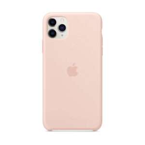 iPhone 11 Pro Max Silicone Case – Pink Sand