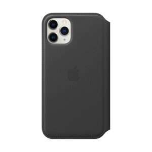 iPhone 11 Pro Leather Folio – Black