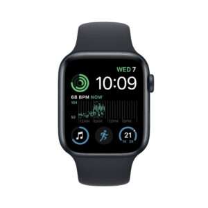 Apple Watch SE GPS 44mm Midnight Aluminium Case with Midnight Sport Band – Regular