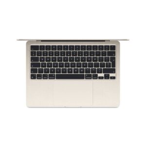MacBook Air 15-inch Apple M3 chip with 8-core CPU and 10-core GPU, 16GB RAM, 512GB SSD – Starlight